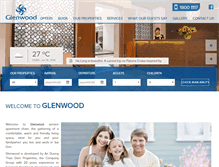 Tablet Screenshot of glenwood.asia